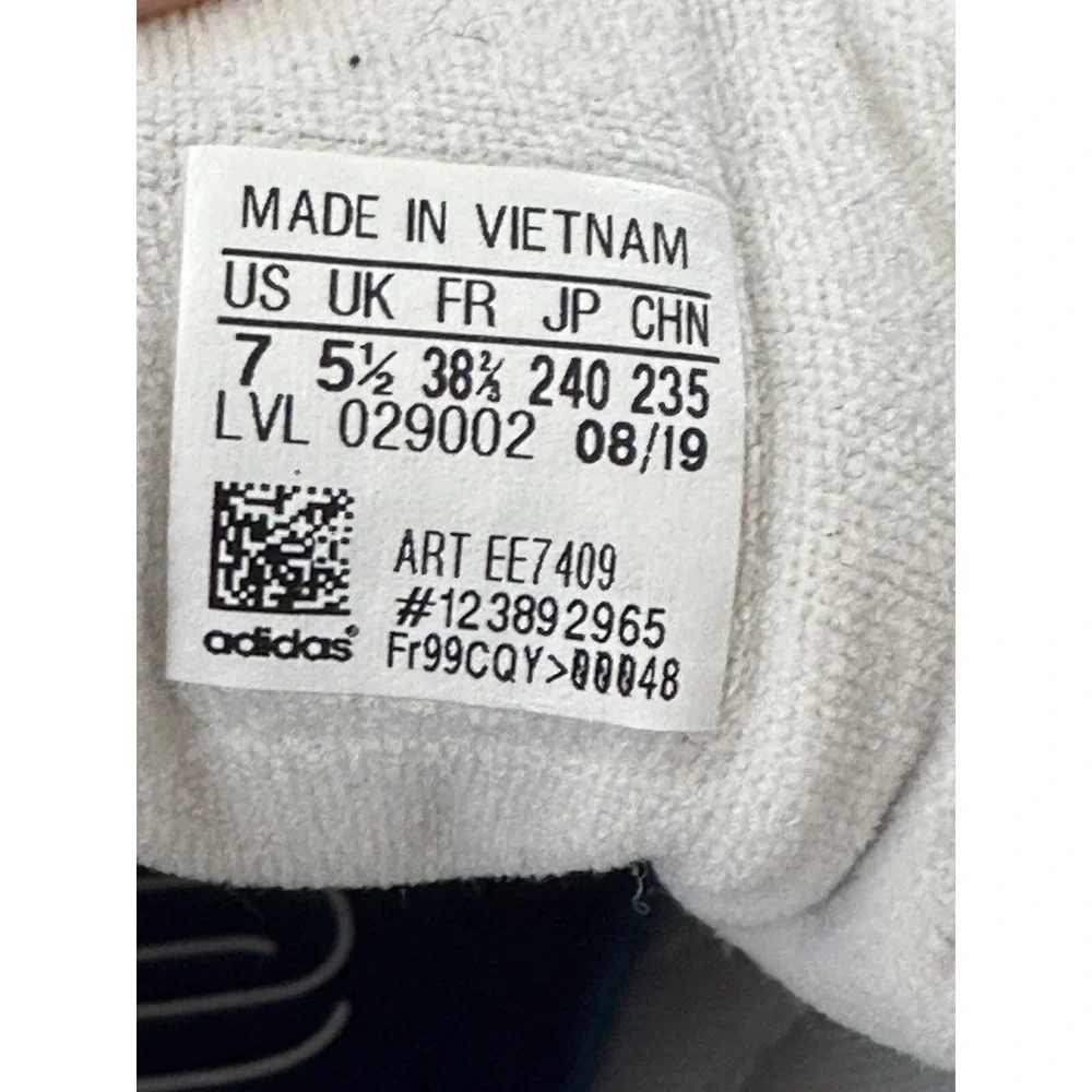 Adidas LVL 029002  White Sneaker Shoes Women's  US 7 - Picture 4 of 7